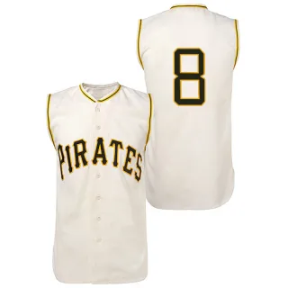 Men's Authentic Cream Willie Stargell Pittsburgh Pirates 1960 Throwback Jersey