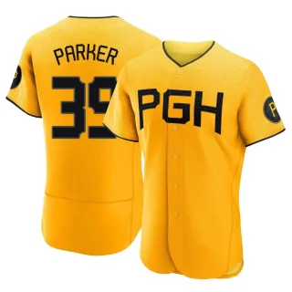 Men's Authentic Gold Dave Parker Pittsburgh Pirates 2023 City Connect Jersey