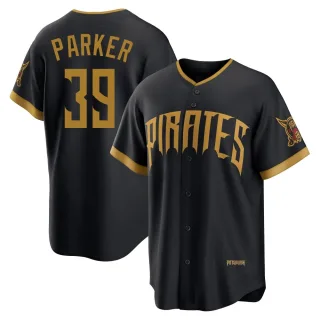 Men's Limited Black Dave Parker Pittsburgh Pirates 2026 City Connect Stadium Jersey