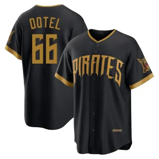 Men's Limited Black Wilber Dotel Pittsburgh Pirates 2026 City Connect Stadium Jersey