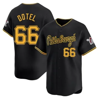 Men's Limited Black Wilber Dotel Pittsburgh Pirates Alternate Jersey