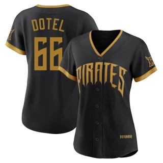 Women's Limited Black Wilber Dotel Pittsburgh Pirates 2026 City Connect Stadium Jersey