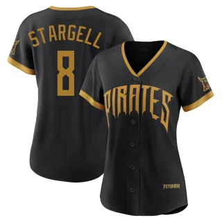Women's Limited Black Willie Stargell Pittsburgh Pirates 2026 City Connect Stadium Jersey