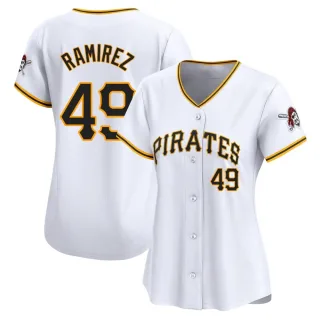 Women's Limited White Yohan Ramirez Pittsburgh Pirates Home Jersey