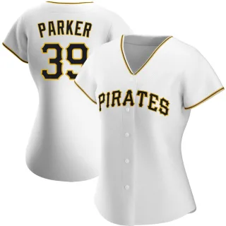 Women's Replica White Dave Parker Pittsburgh Pirates Home Jersey