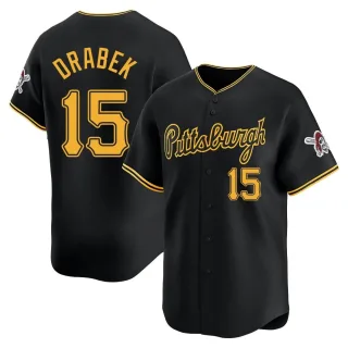 Youth Limited Black Doug Drabek Pittsburgh Pirates Alternate Jersey