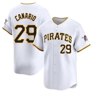 Youth Limited White Alexander Canario Pittsburgh Pirates Home Jersey