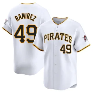 Youth Limited White Yohan Ramirez Pittsburgh Pirates Home Jersey