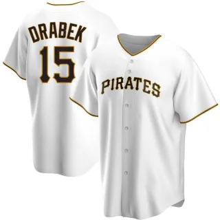 Youth Replica White Doug Drabek Pittsburgh Pirates Home Jersey